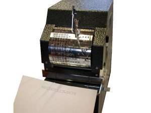 Numeradora perforadora automatica 9098